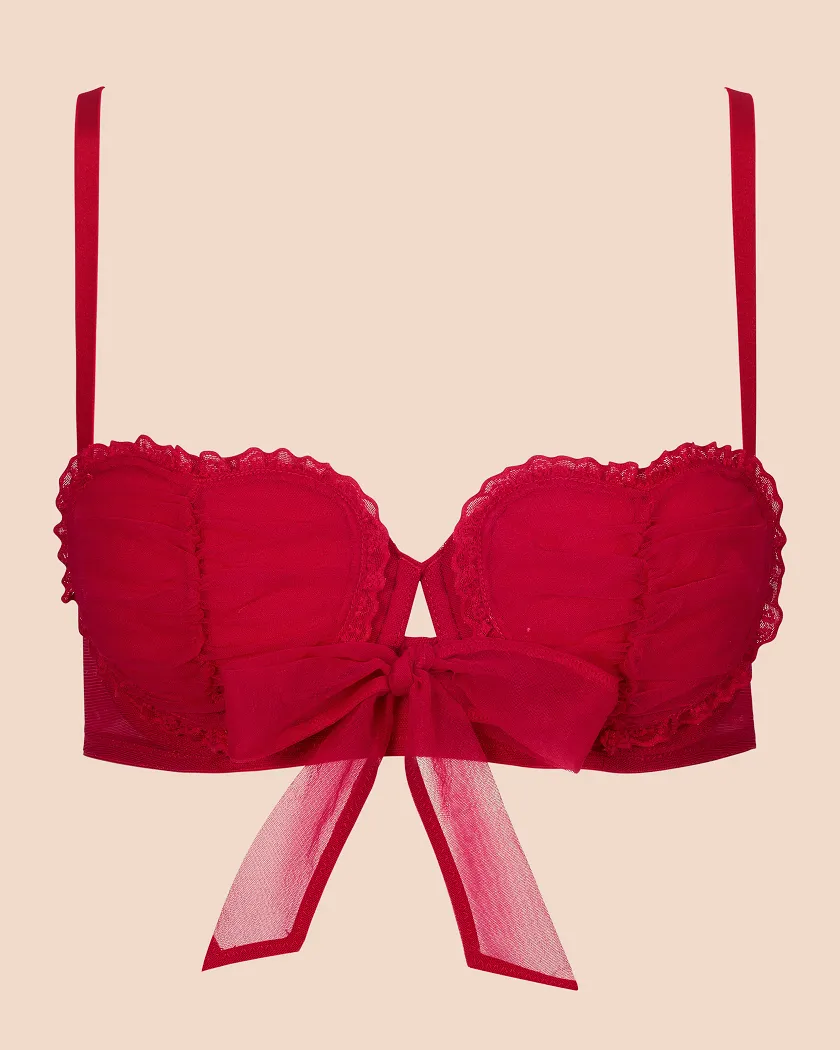 Lovey Dark Red 2 Contour bra bundle Still 3