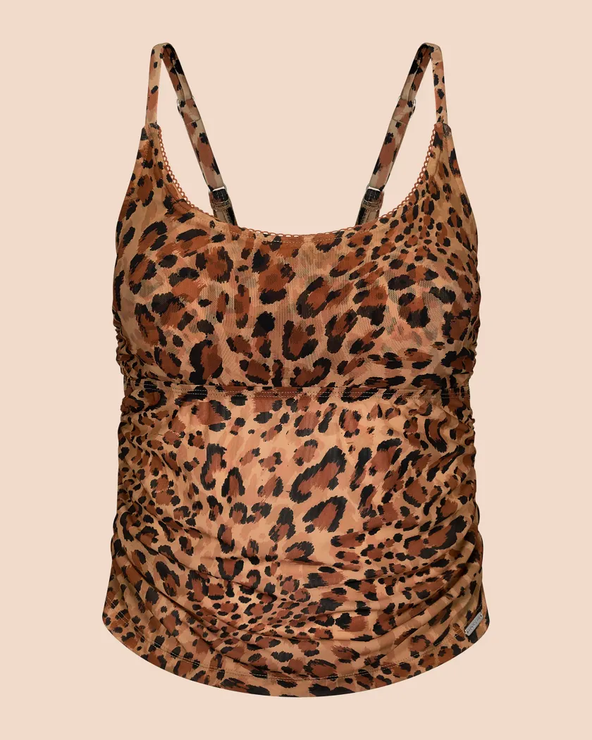 Marseille Animal Brown 2 Lined swimwear bundle Still 4