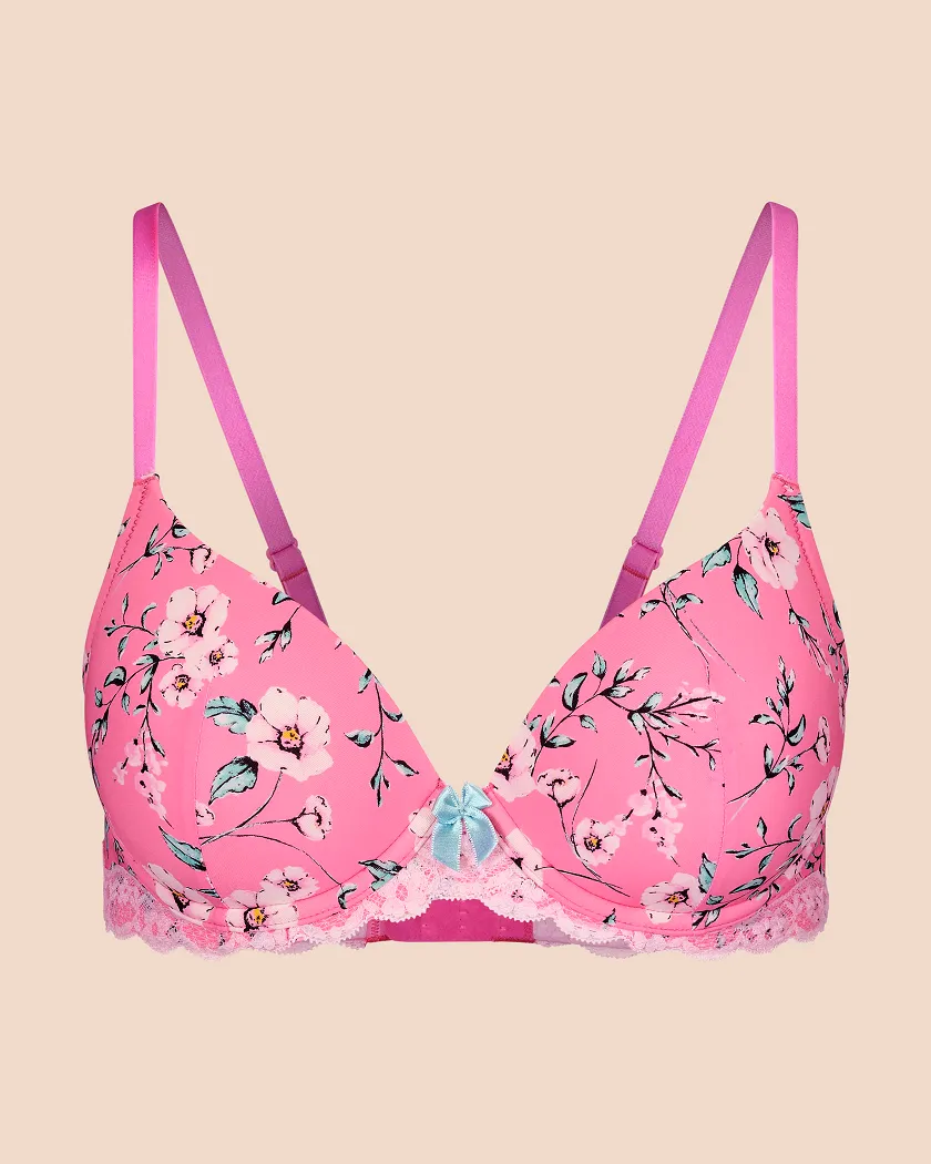 Kati Floral Pink 8 Contour bra bundle Still 3