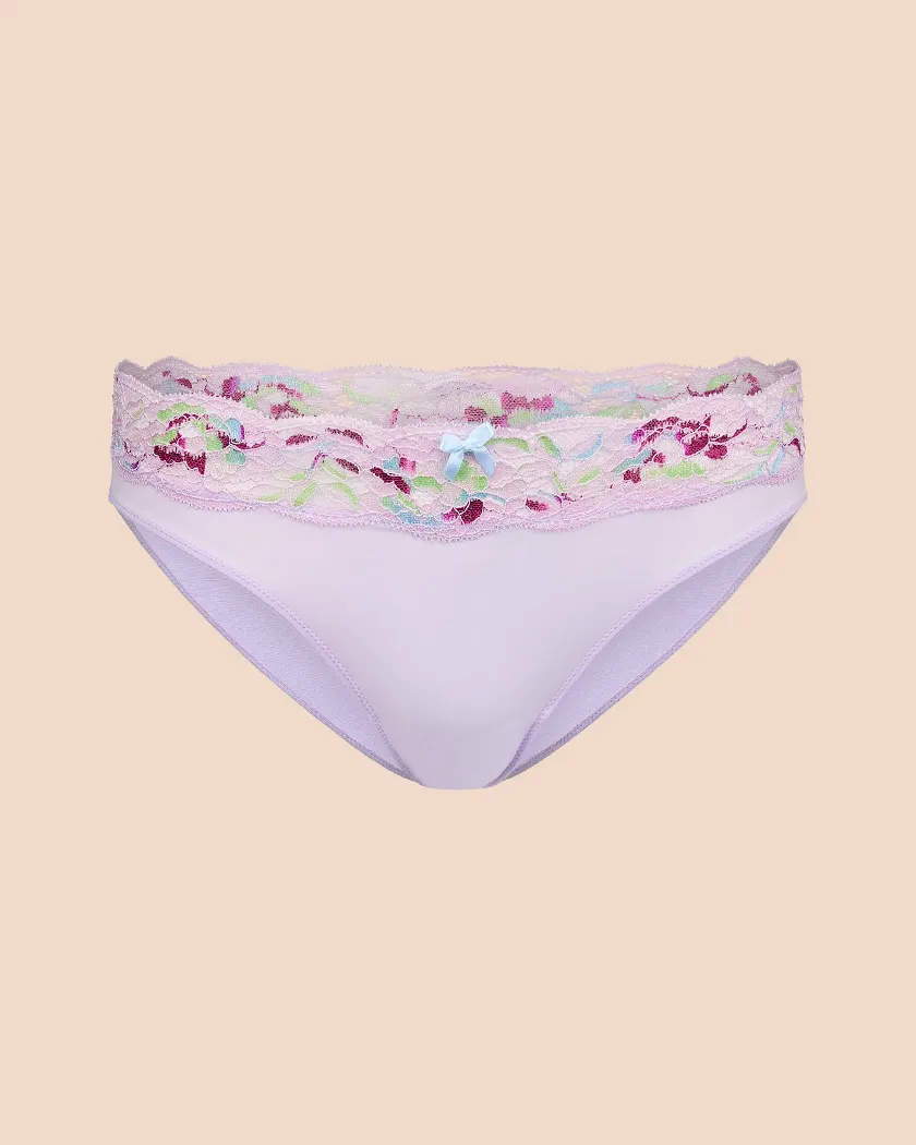 Mavis Bikini Floral Purple panty bundle Still 2