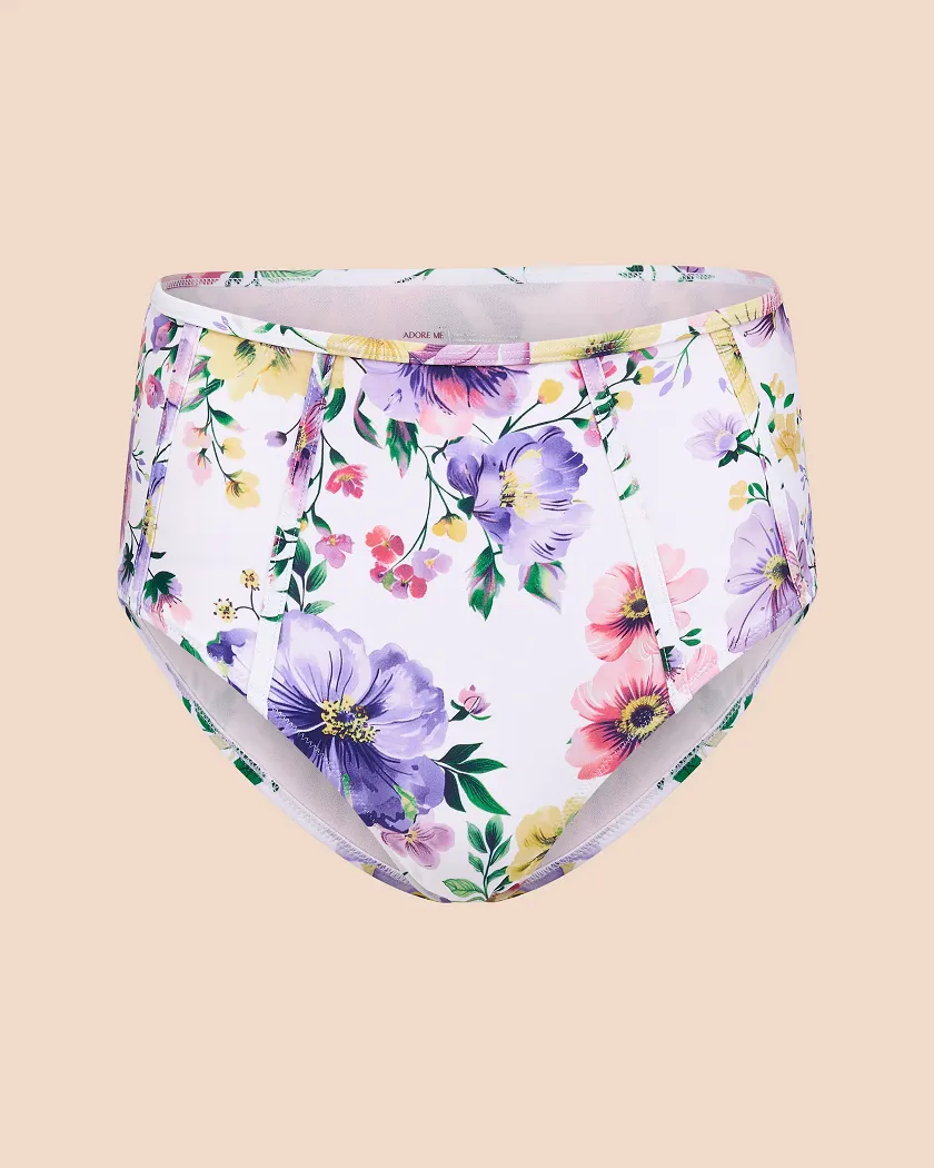 Valcea Floral White swimwear bundle Still 3
