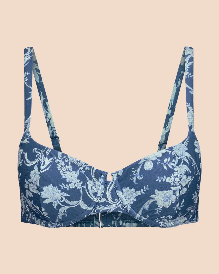 Tricia Floral Blue 2 Unlined swimwear bundle Still 2