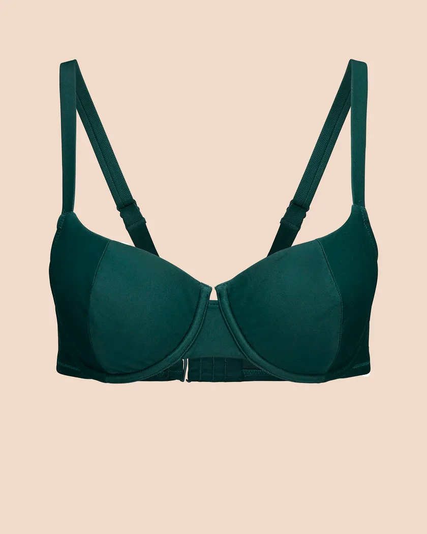 Tricia Dark Green 2 Unlined swimwear bundle Still 2