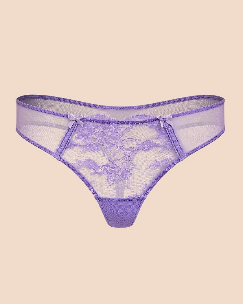 Ela Thong Medium Purple panty bundle Still 2