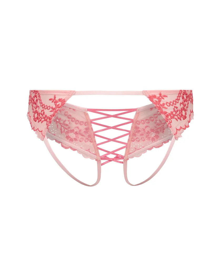 Sydnie Crotchless Light Pink panty bundle Still 1