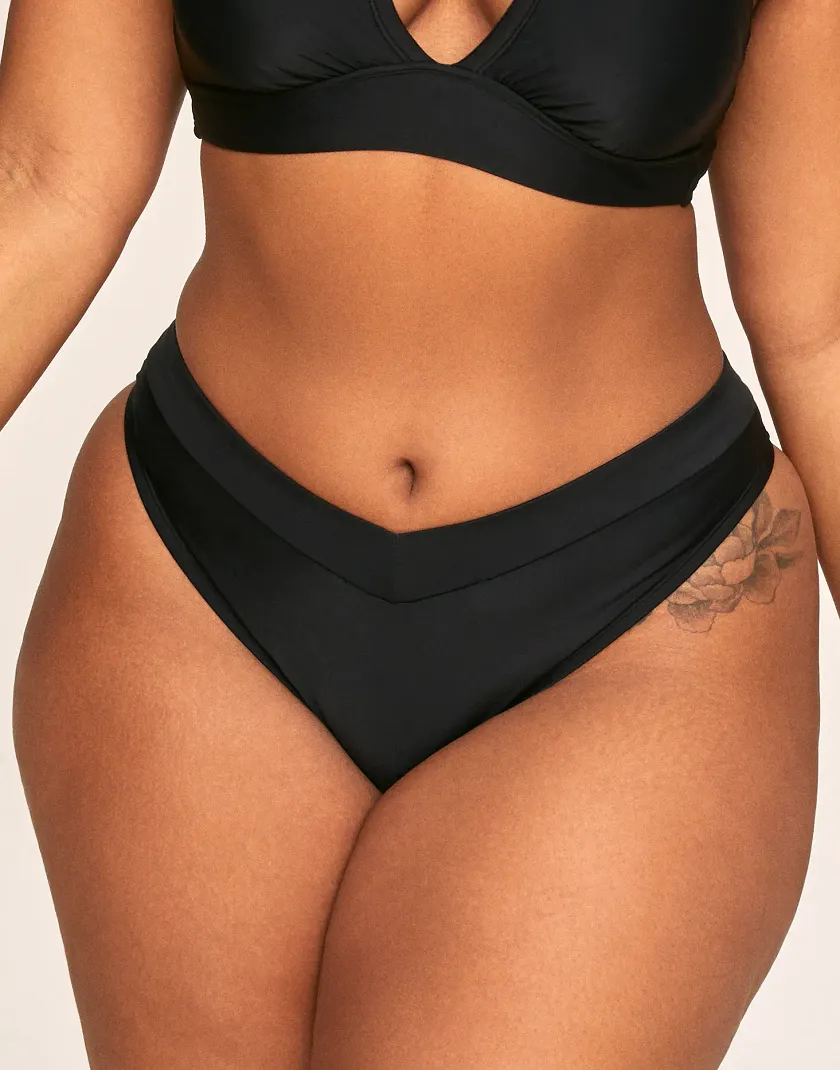 Demi Black swimwear bundle Model 2