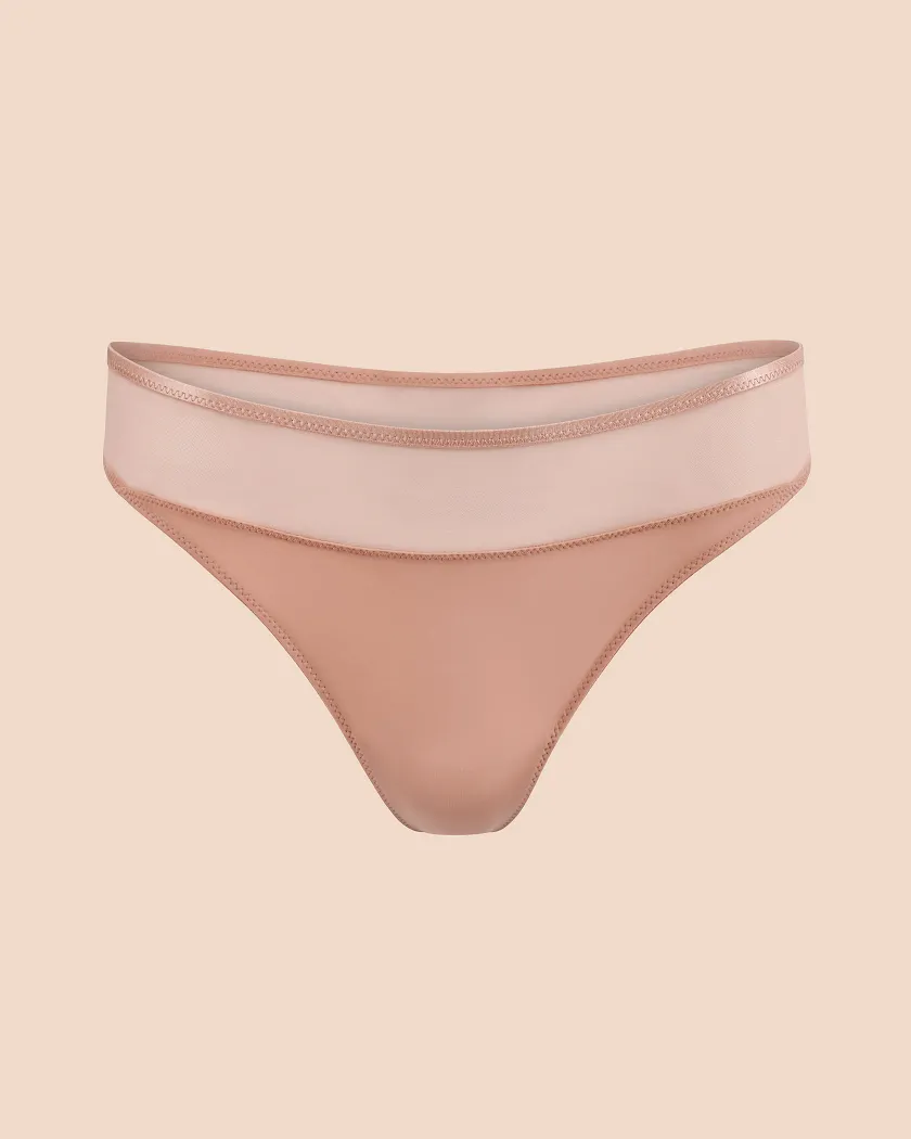 Fallon Thong Medium Beige panty bundle Still 5