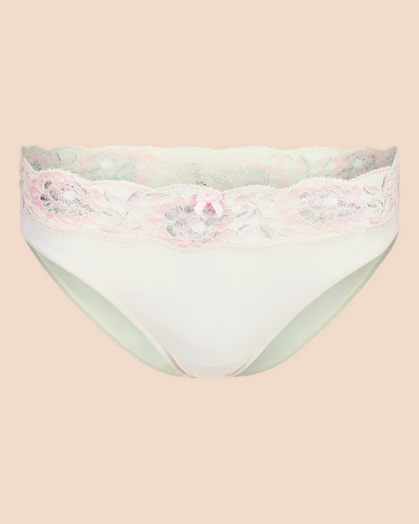 Mavis Bikini Floral White panty bundle Still 2