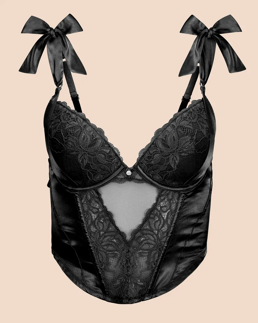 Leeza Black 2 Contour corset bundle Still 4