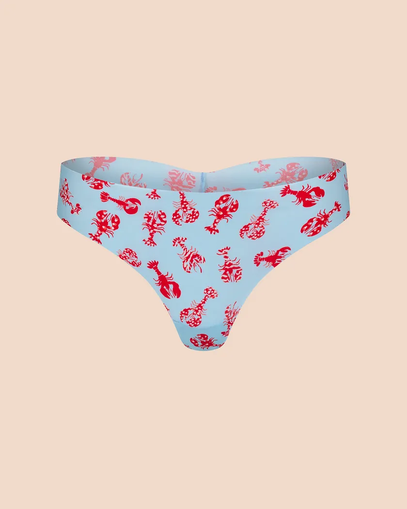 Francyne C1 Thong Novelty Blue panty bundle Still 3