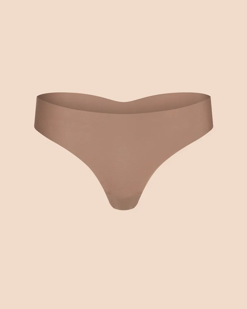 Francyne C1 Thong Medium Beige panty bundle Still 3