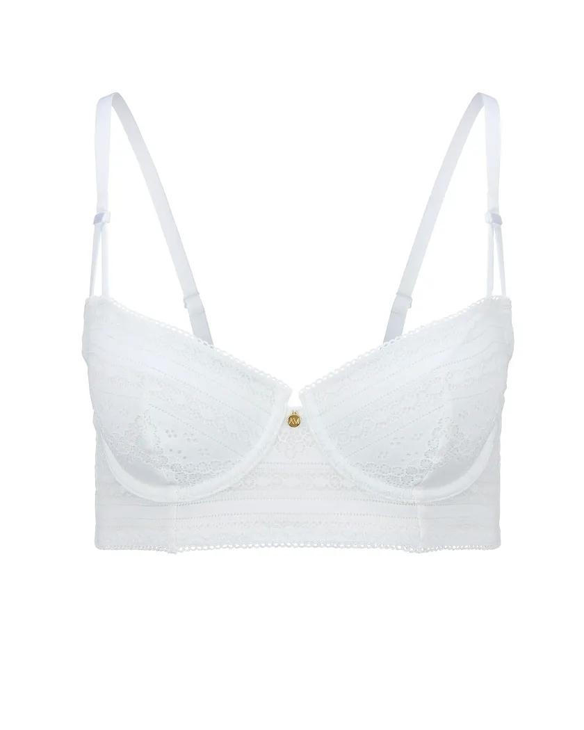 Zooey White 2 Unlined bra bundle Still 3