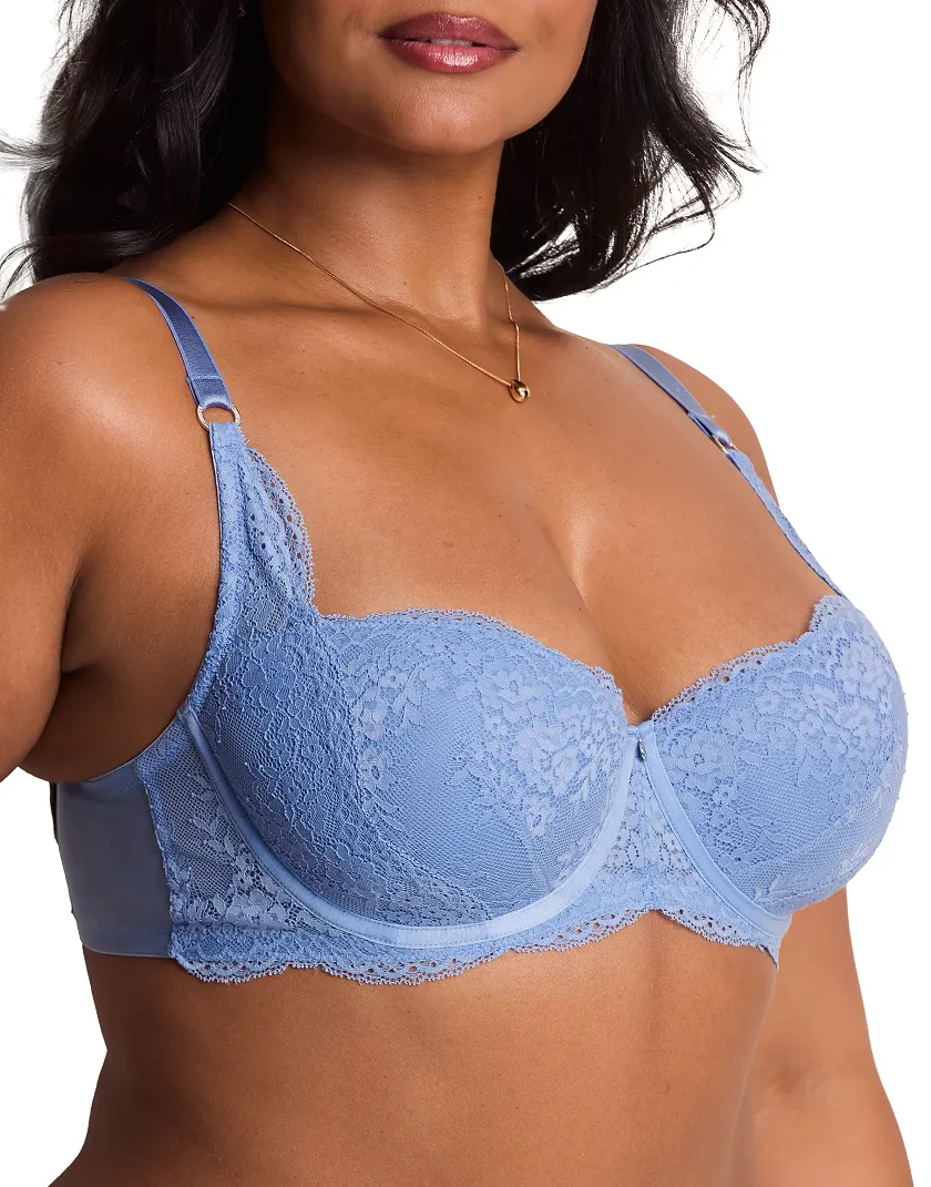 Bonnie Medium Blue 2 Contour bra bundle Model 2