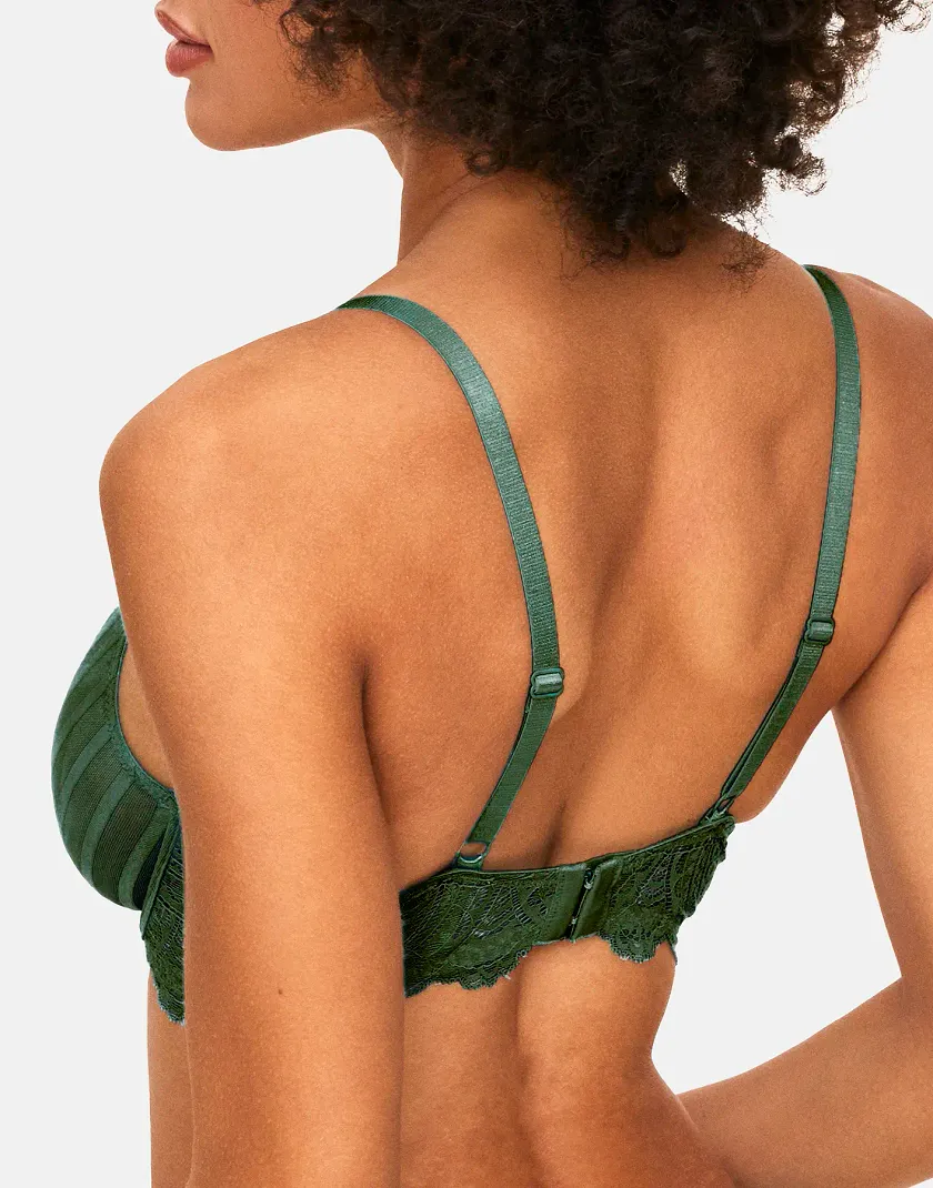 Greener Pastures Candice Unlined Bra Model 4