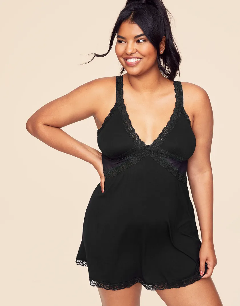 Primrosa Black Plus sleepwear bundle Model 2