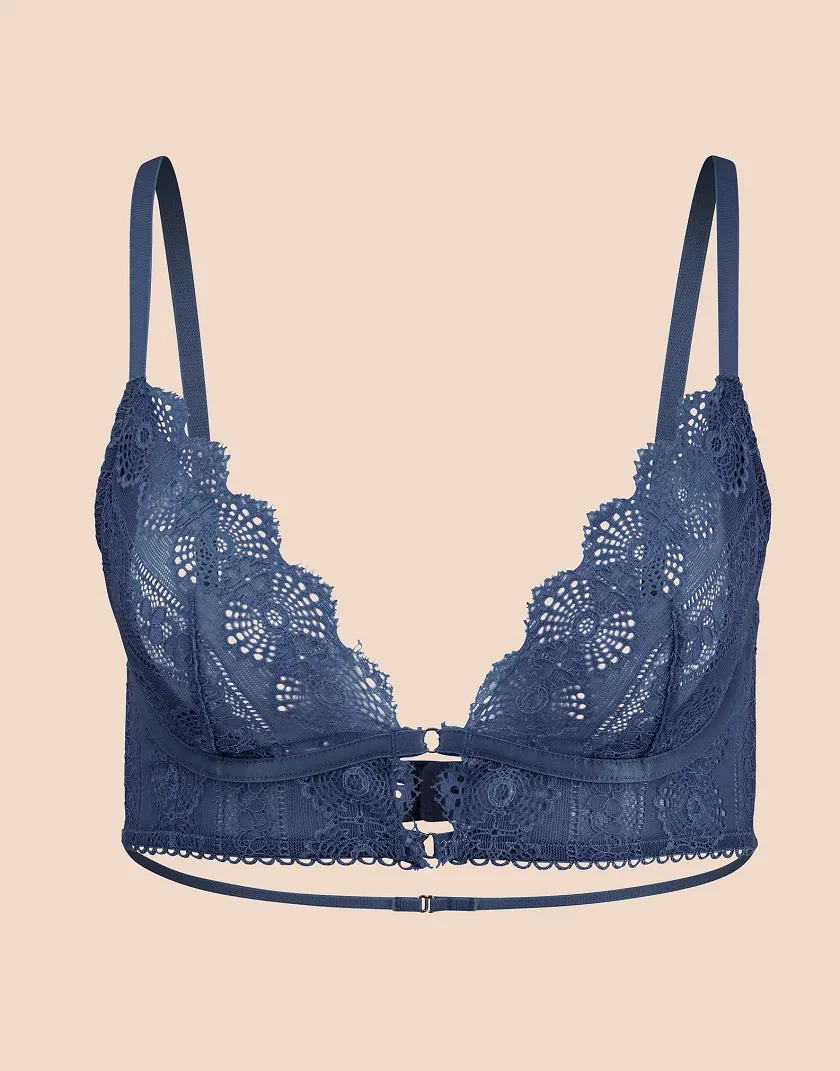 Kinley Dark Blue 2 Unlined bra bundle Still 3
