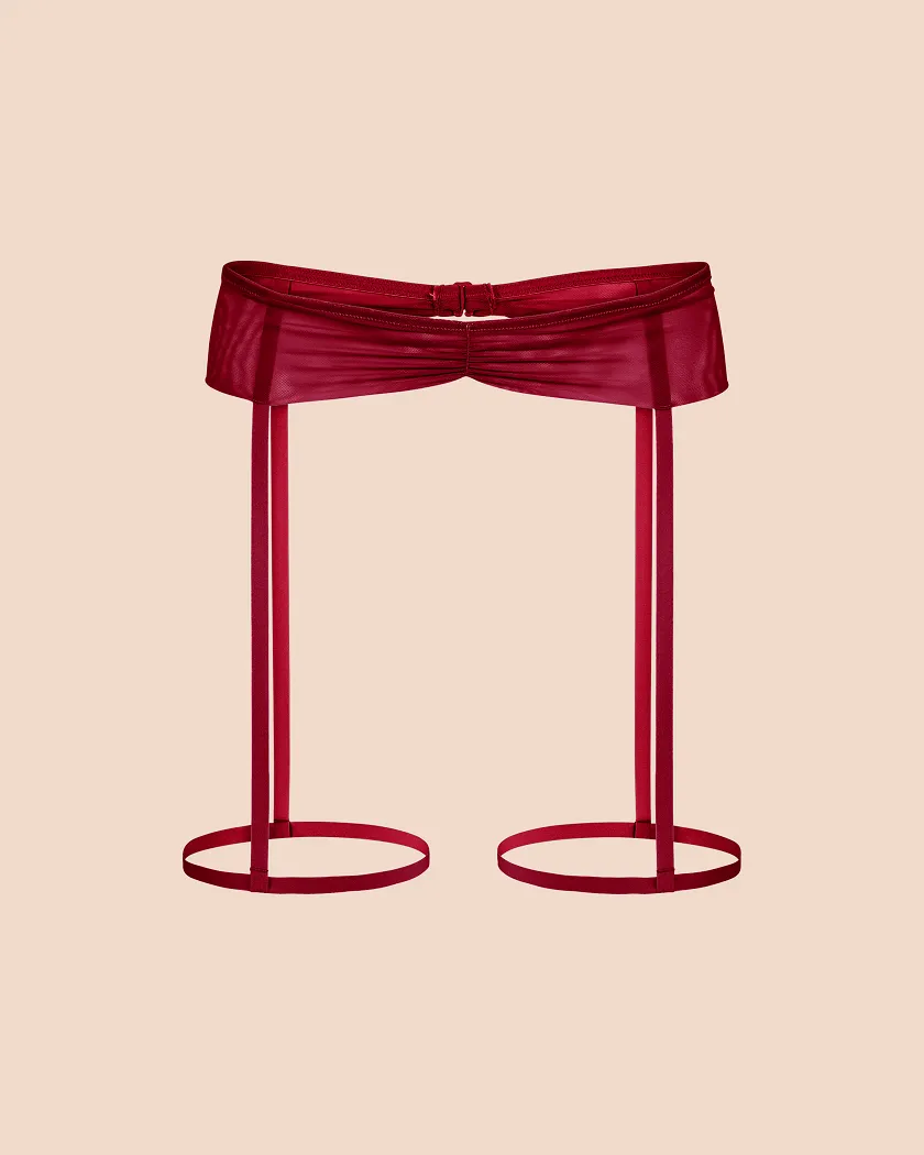 Sofia Dark Red 2 lingerie bundle Still 2