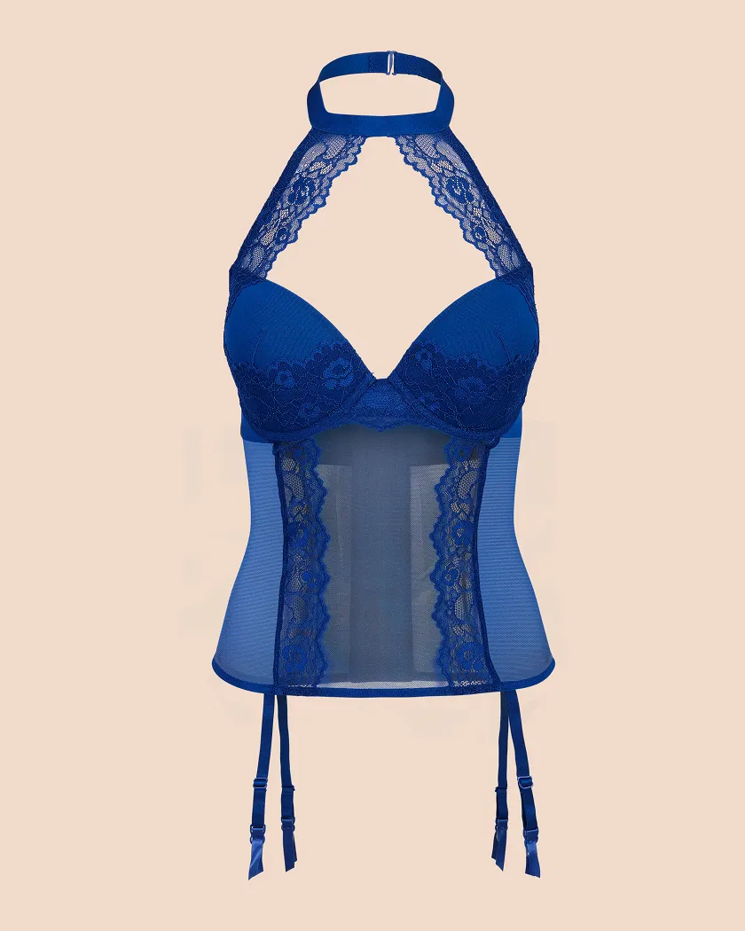 Shelly Dark Blue 2 Push Up corset bundle Still 3