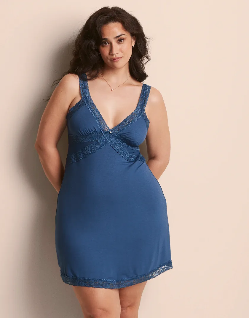 Primrose B1 Dark Blue Plus sleepwear bundle Model 1