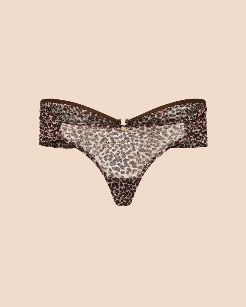 Inej G-String Animal Brown panty bundle Still 3