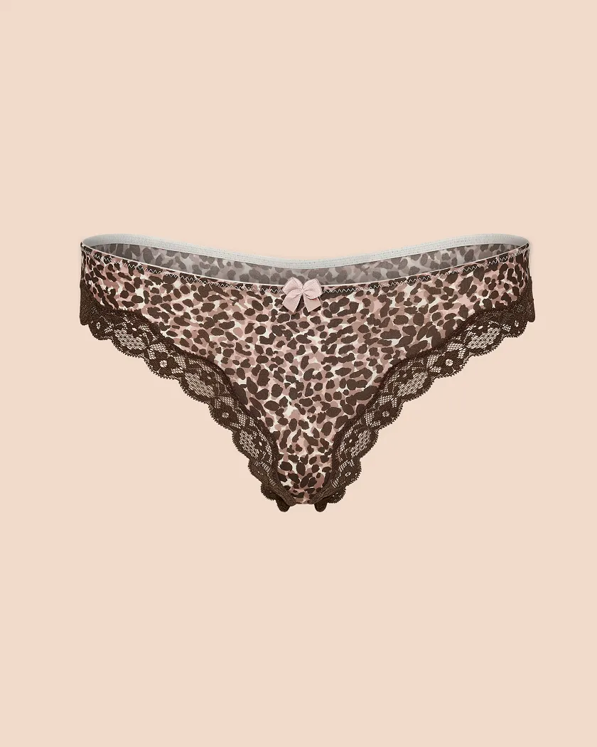 Kati Thong Animal Brown 2 panty bundle Still 2