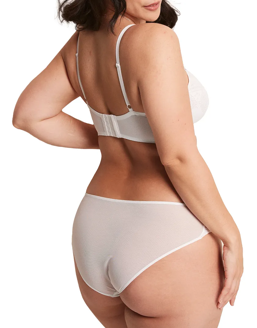 Zooey White 2 Unlined bra bundle Model 7