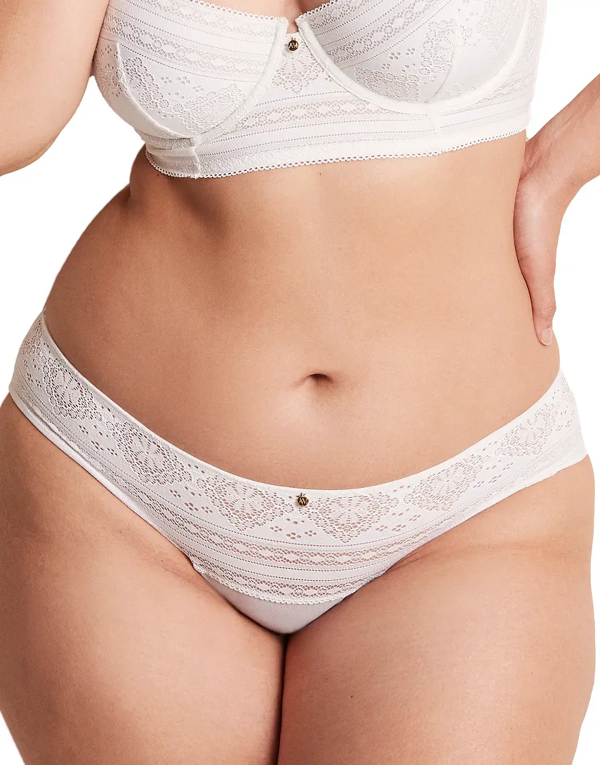 Zooey White 2 Unlined bra bundle Model 5