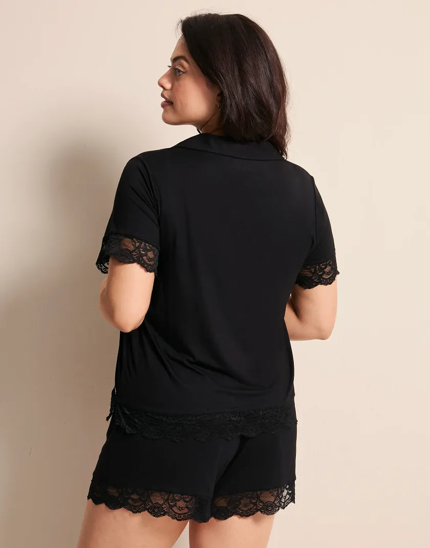 Isa Black Plus sleepwear bundle Model 2