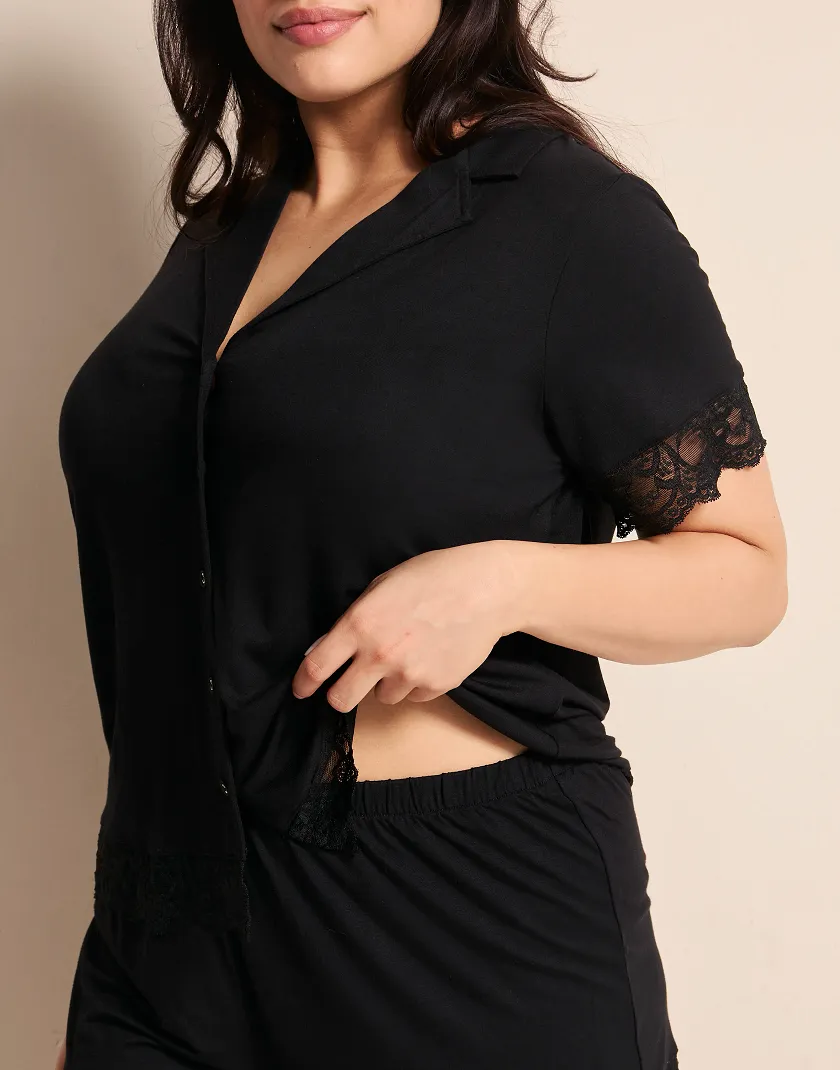 Isa Black Plus sleepwear bundle Model 5