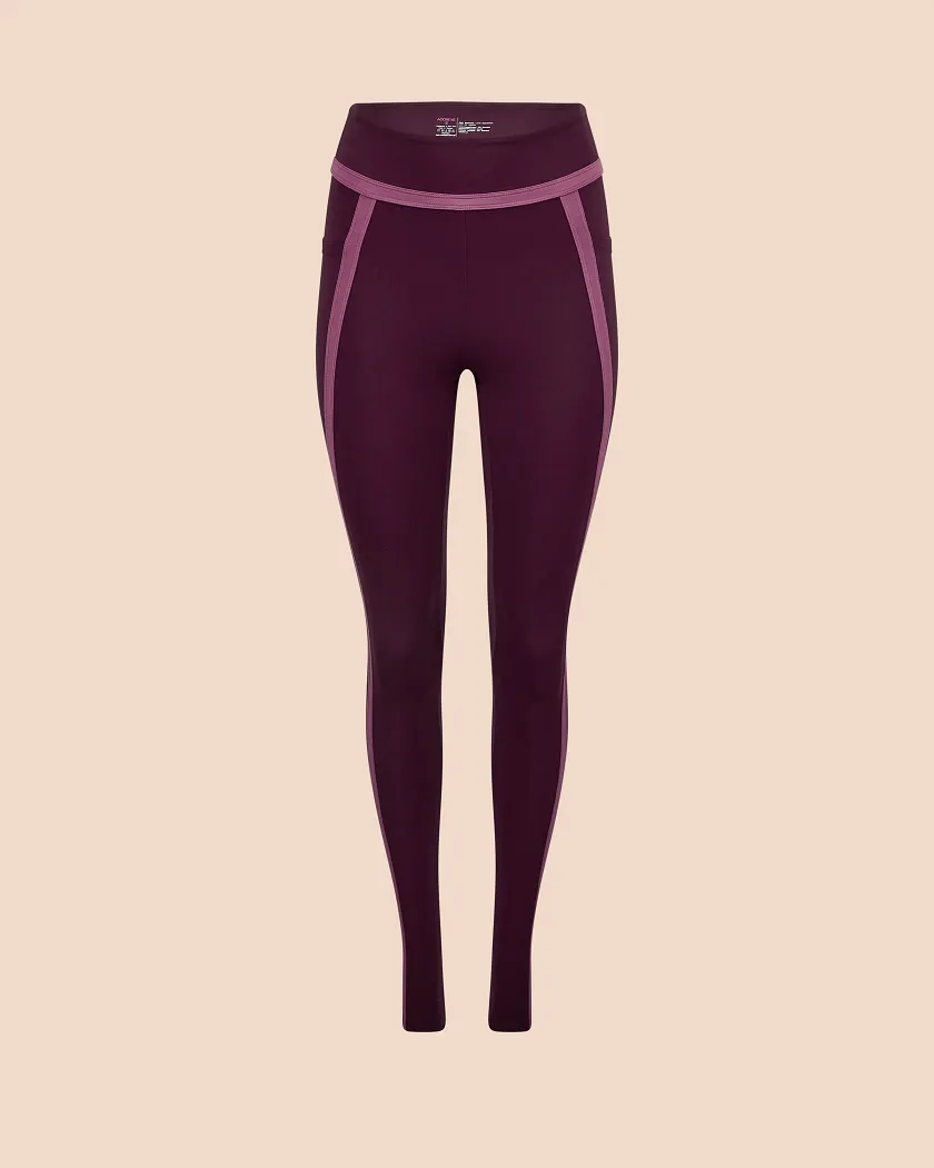 Clarity Legging Dark Purple activewear bundle Still 3