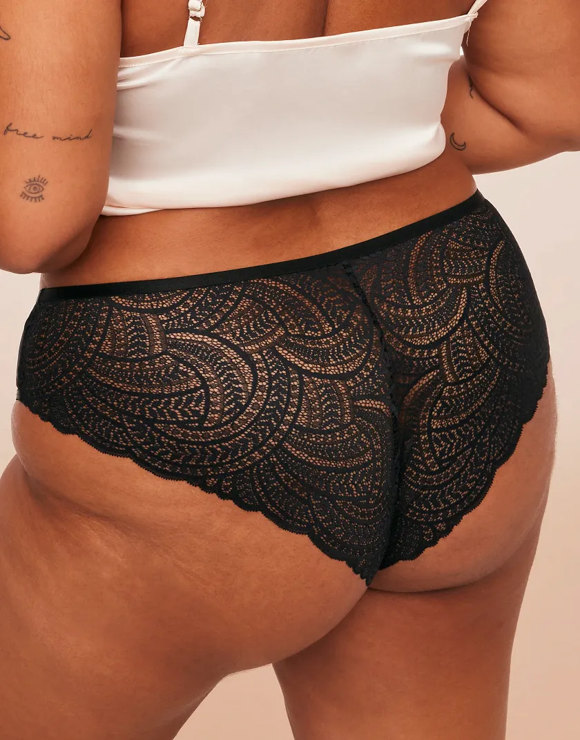 Beatrice Cheeky Black panty bundle Model 2