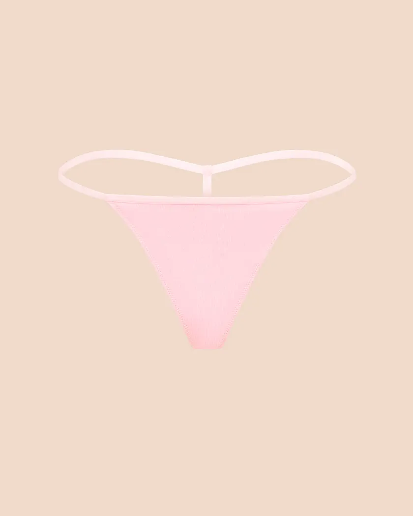 Jersey G-String Light Pink panty bundle Still 2