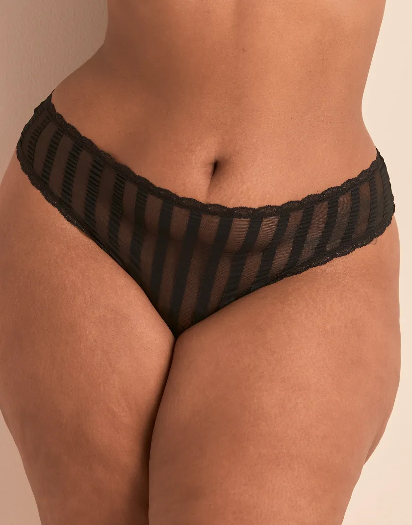 Juno Cheeky Black Plus panty bundle Model 5