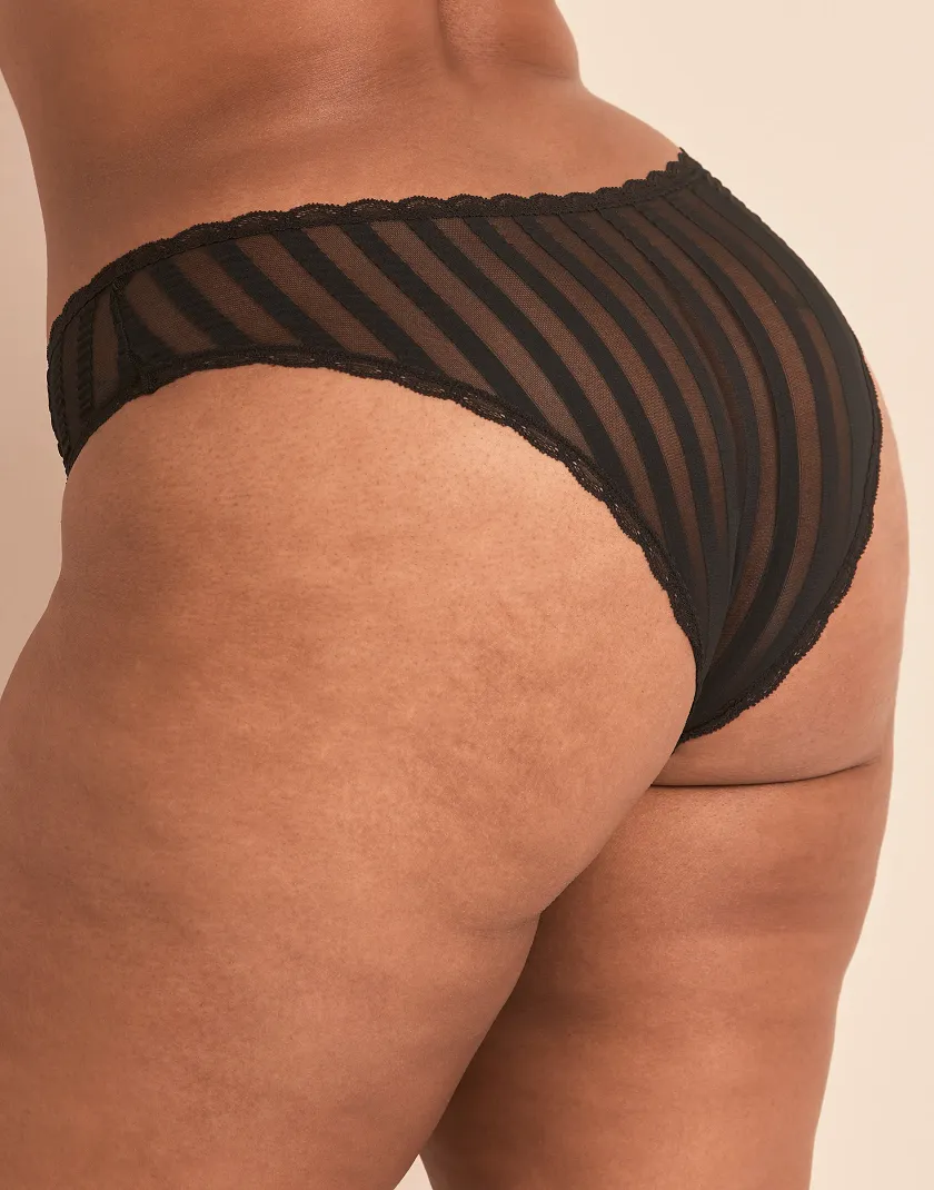 Juno Cheeky Black Plus panty bundle Model 2