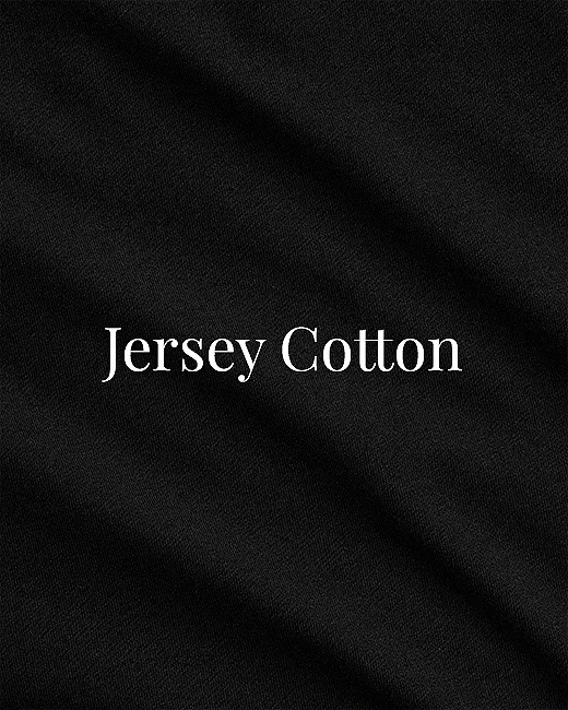 Jersey Cami Black Unlined lounge bundle Swatch 5