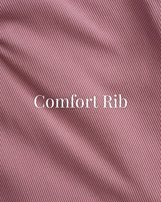 Rib Ballet Wrap Medium Purple lounge bundle Swatch 4