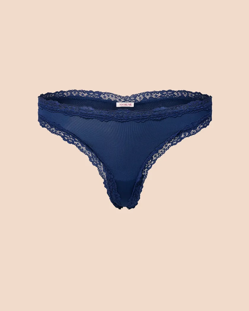 Amera Thong Dark Blue panty bundle Still 2