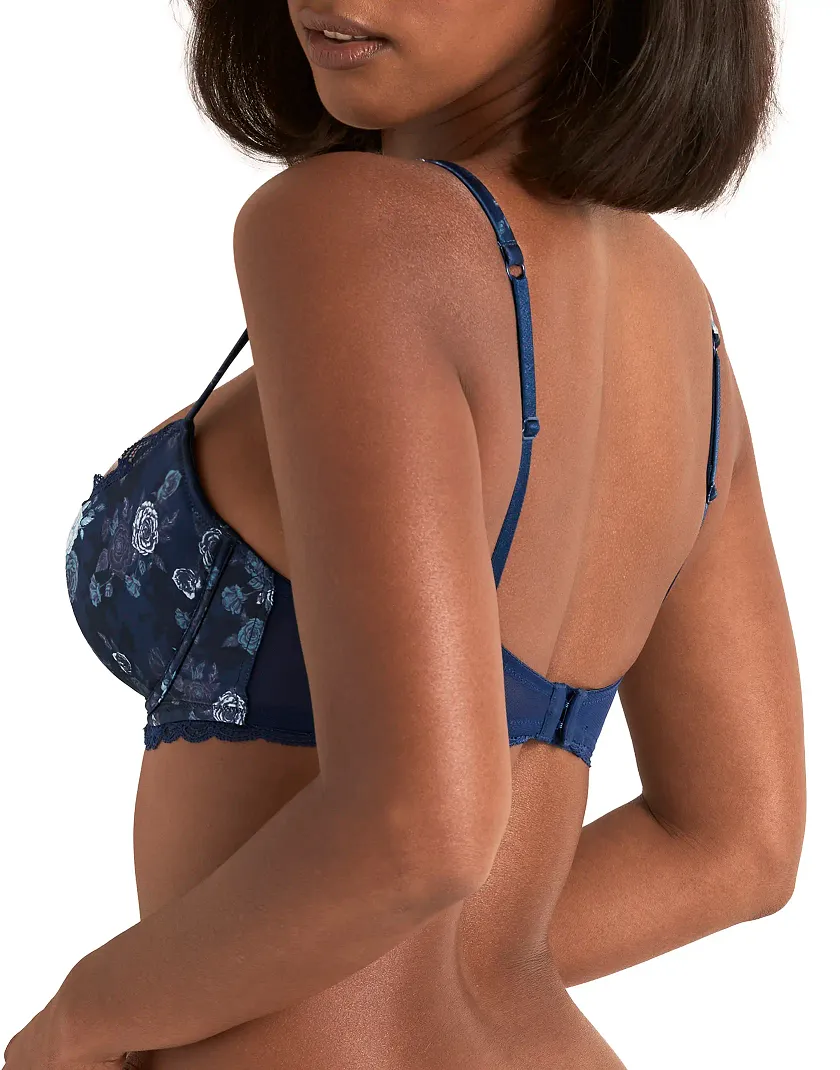 Elsie Floral Black 2 Contour bra bundle Model 3