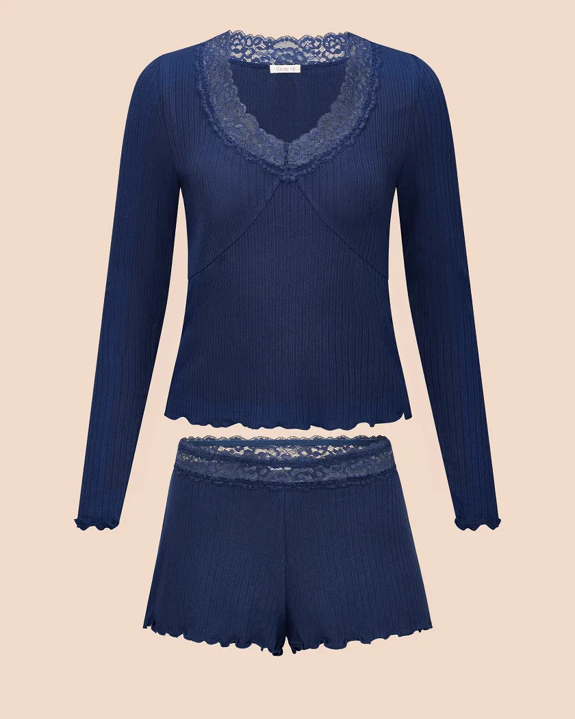 Brooks Dark Blue sleepwear bundle Still 3
