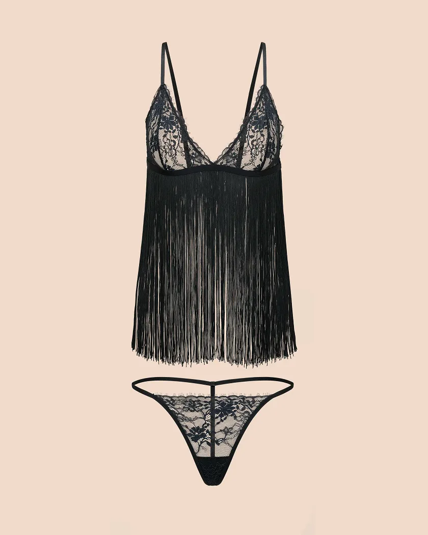 Charizma Black Unlined lingerie bundle Still 3