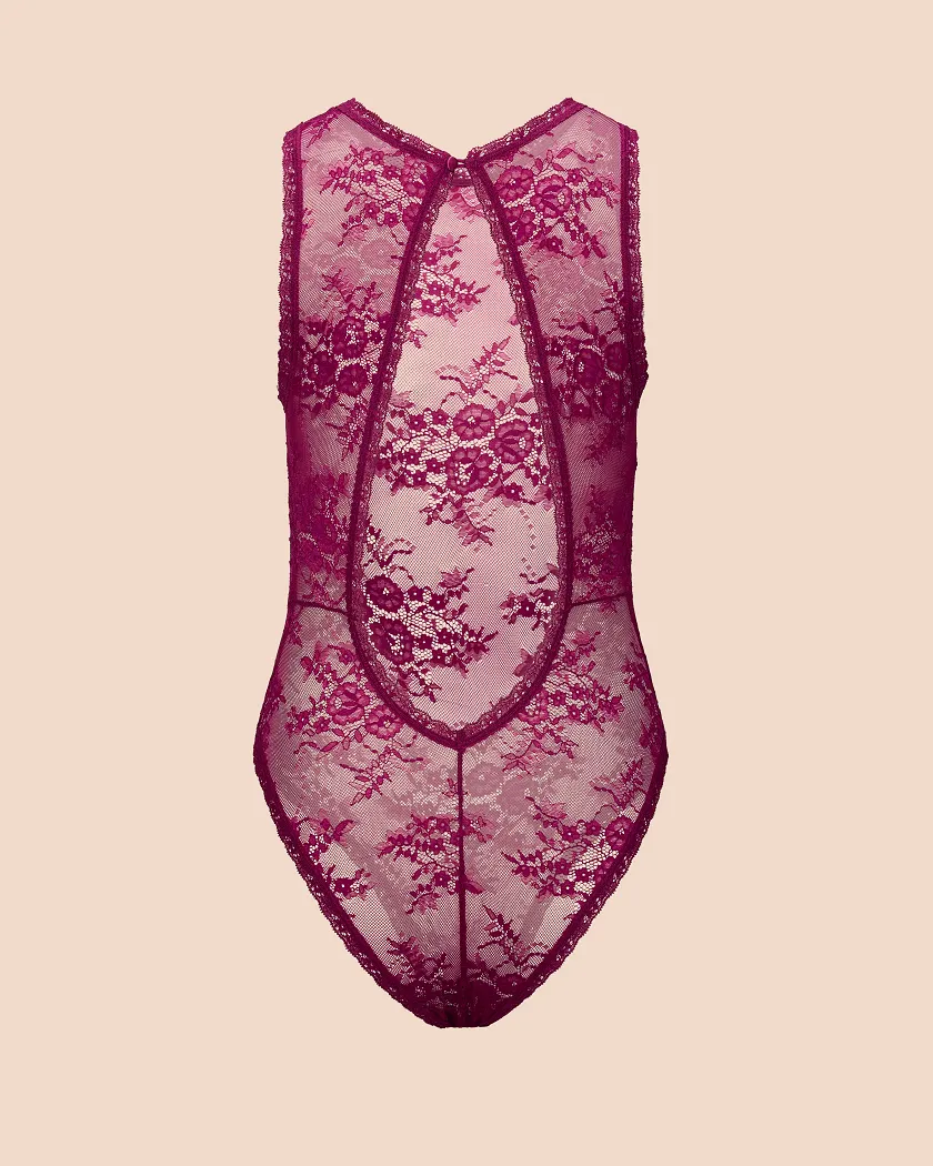 Hazelle Dark Purple Unlined lingerie bundle Still 5