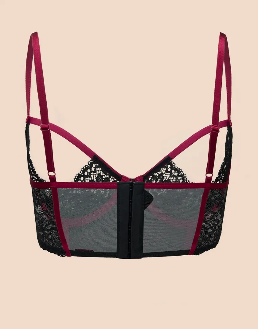Chevelle Black 2 Unlined bra bundle Still 4