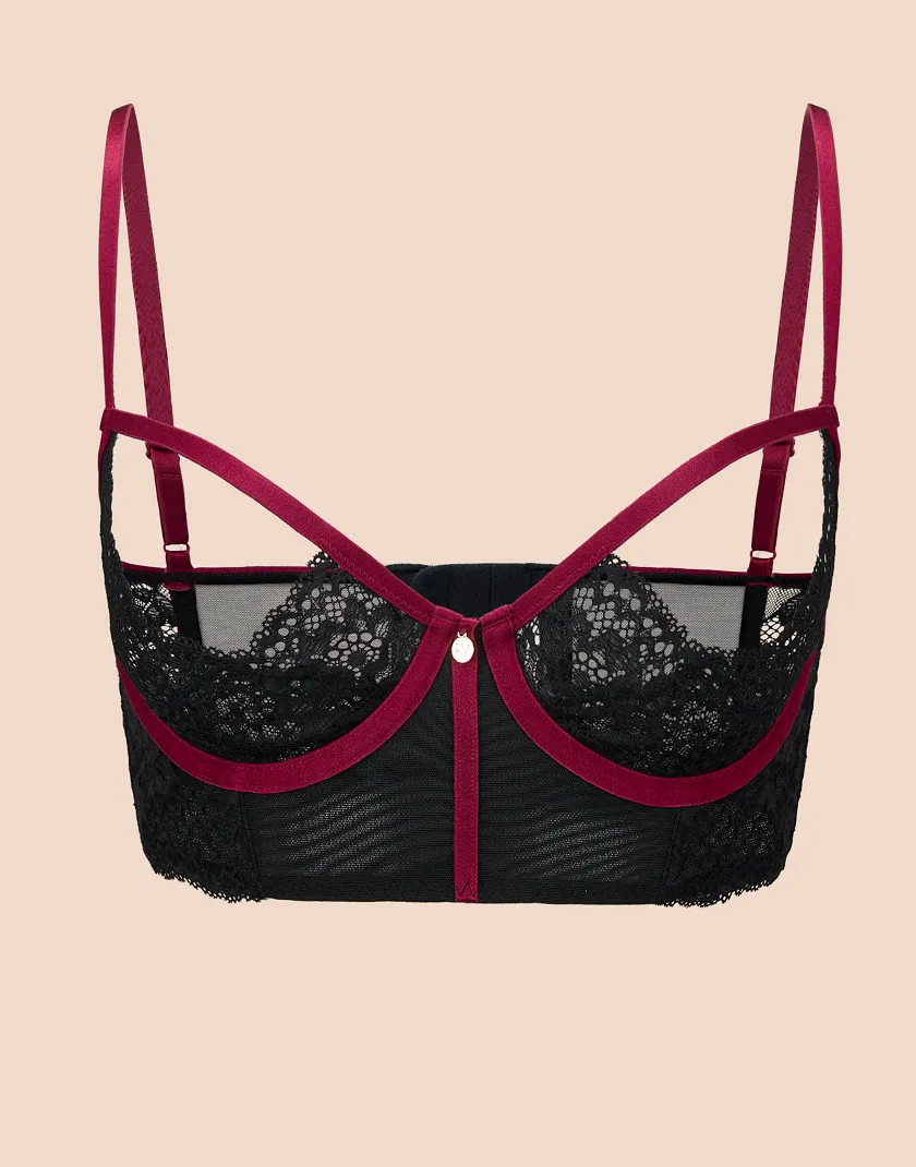 Chevelle Black 2 Unlined bra bundle Still 3