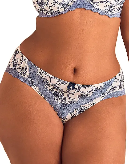 Nare Hipster Novelty Blue 5 panty bundle Model 1