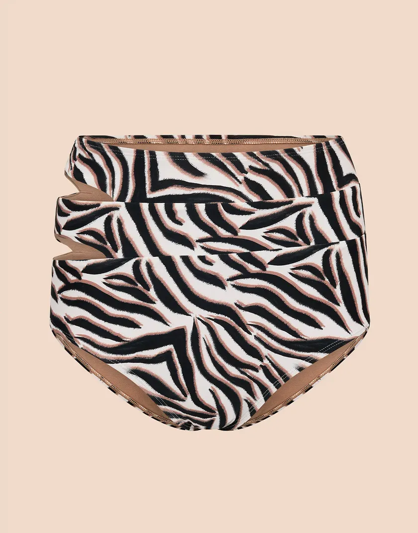 Demi Animal Beige swimwear bundle Still 3