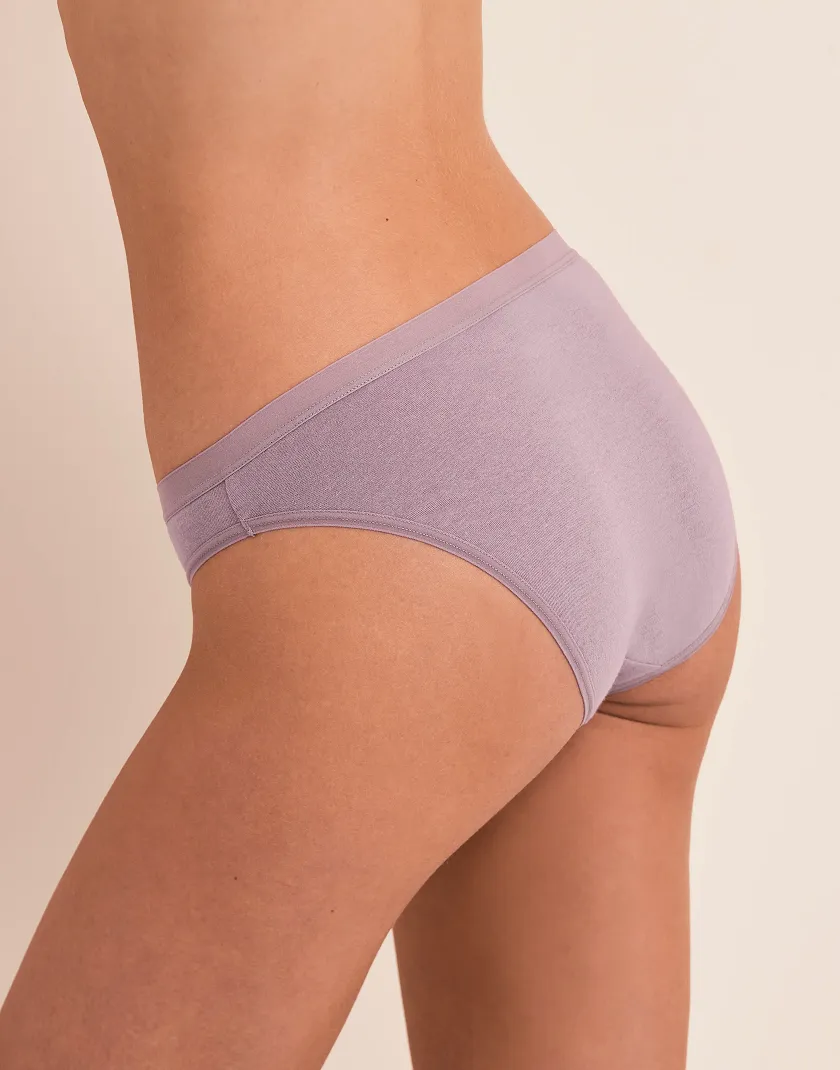 Everly Bikini Dark Purple panty bundle Model 3