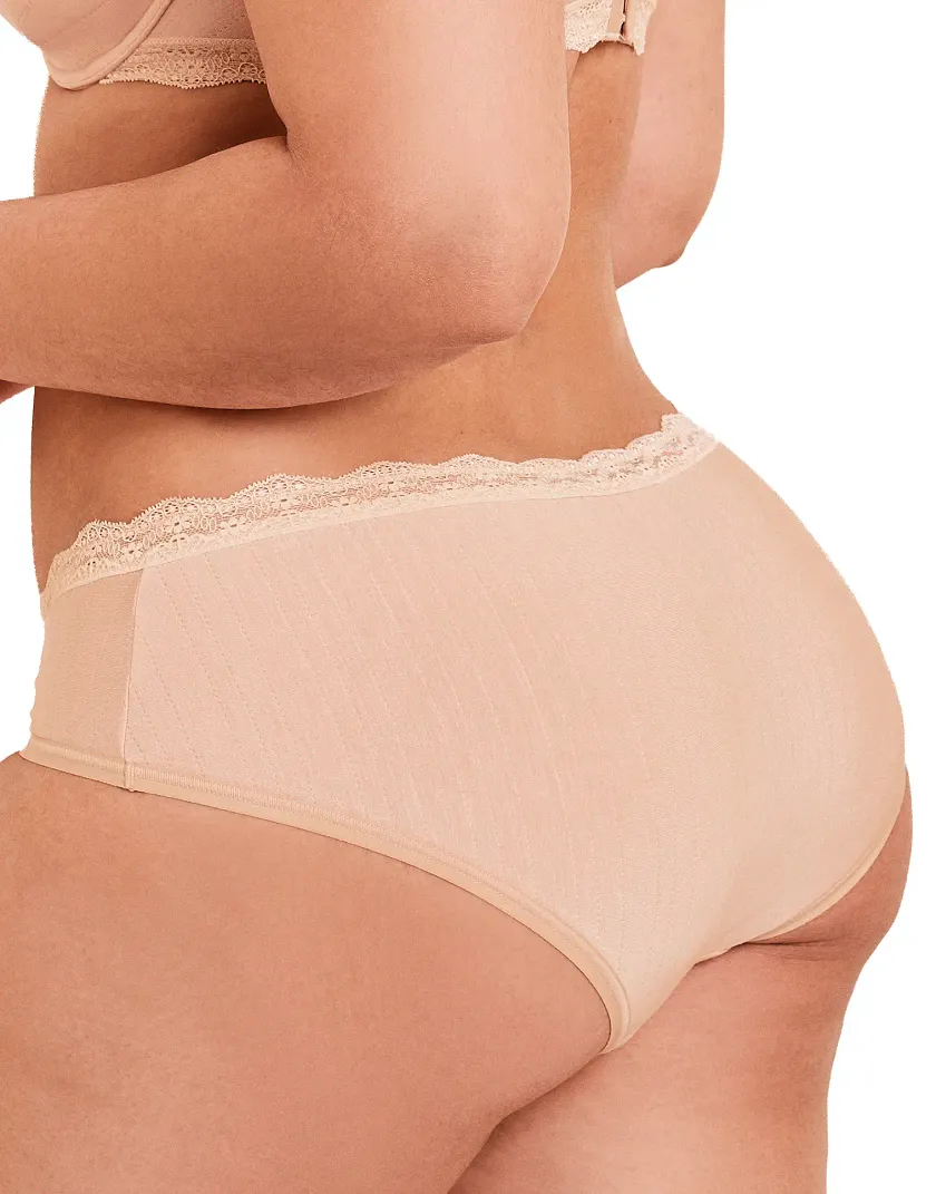 Annabelle Hipster Medium Beige panty bundle Model 3