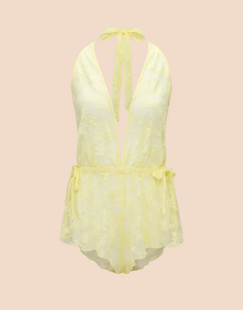 Danie Light Yellow Unlined lingerie bundle Still 5