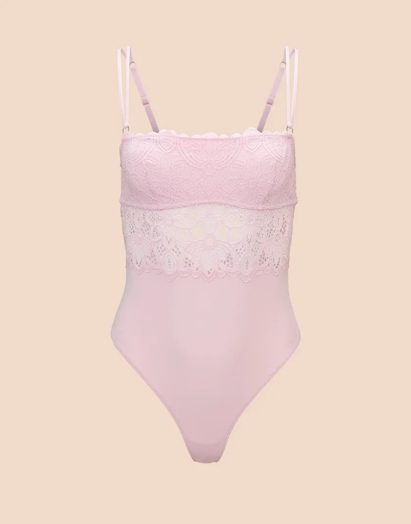 Summer Light Pink Lined lingerie bundle Still 3