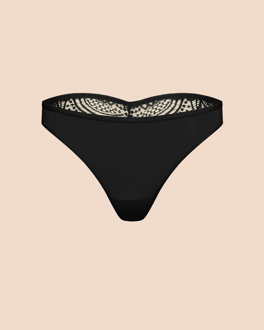 Cassidie Thong Black panty bundle Still 2